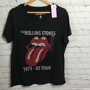 The Rolling Stones 1975 US Tour Reproduction Tee